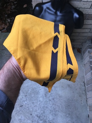 BSA Boy Scouts of America Cub Scouts Wolf Yellow Neckerchief Scarf