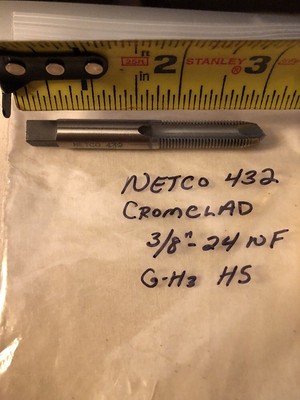 1//8-60 NS 1//8/"x60 Tap HSS Greenfield Morse Butterfield others sae std