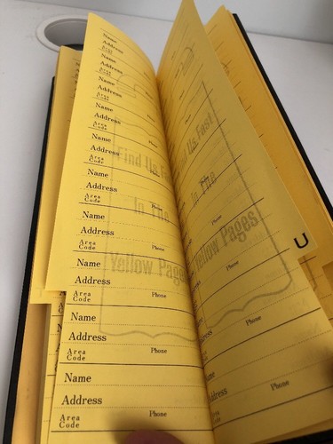 Vintage Address Book Phone1969 Holiday Fair Girl 12 x 4 NEW