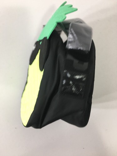 VICTORIA'S SECRET PINEAPPLE COOLER TOTE BLK/GREEN/NEON YELLOW NEW