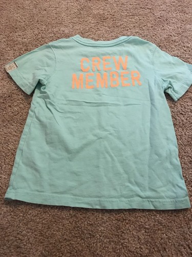 Carters Toddler Boys Blue Orange Kayak Top 3t