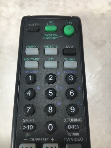 Original Sony RM-U185 AV System 2 Remote Control -WORKS GREAT!!