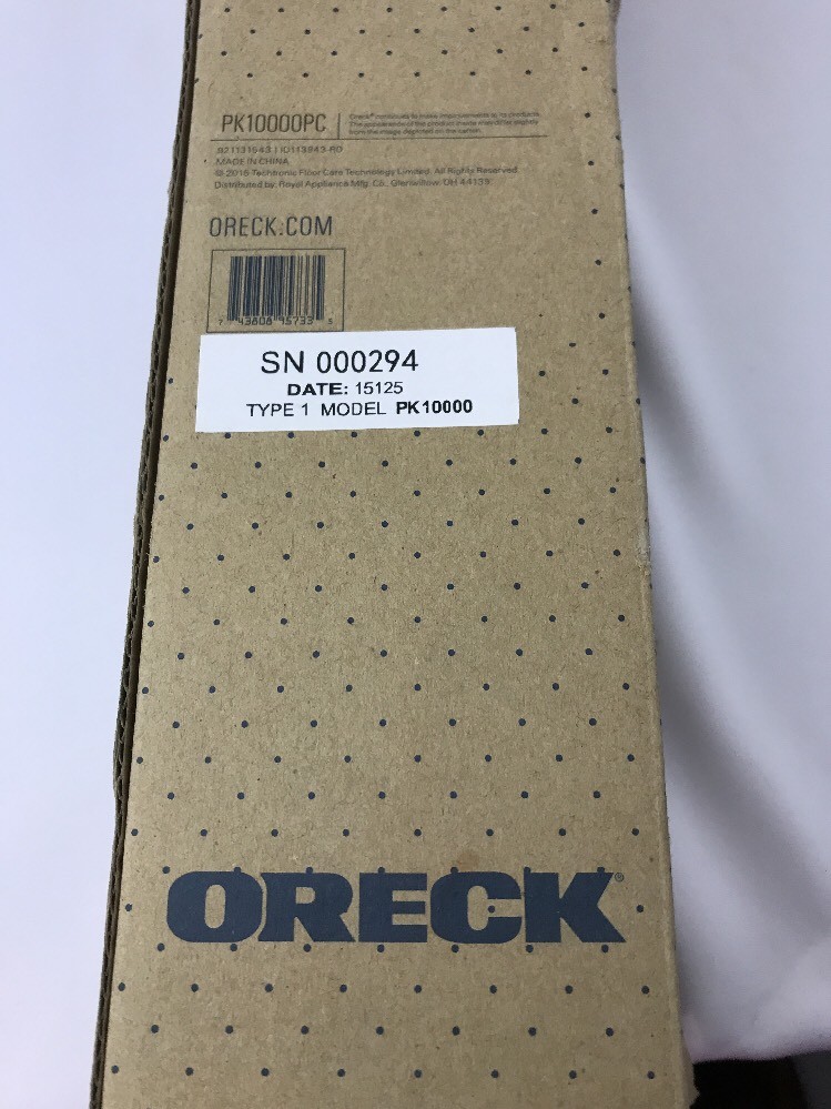 Oreck SpraySimple Spray Floor Mop Wood Tile Laminate Cordless Lightweight Gray