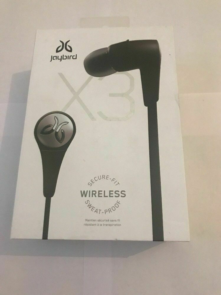Jaybird X3 985 000580 Sport Bluetooth Headset Blackout for sale