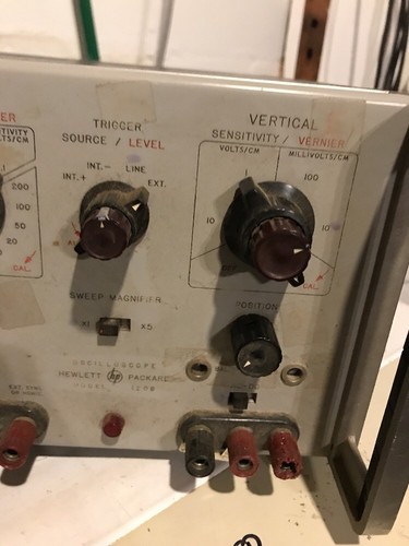Oscilloscope HP Hewlett Packard Model: 120B, Untested