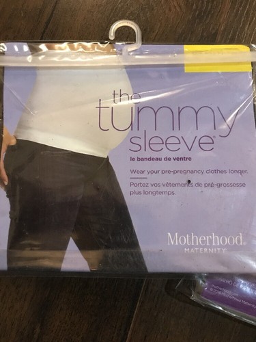 Motherhood Maternity - The Tummy Sleeve - 1 Black, 1 White - One Size Fits Most
