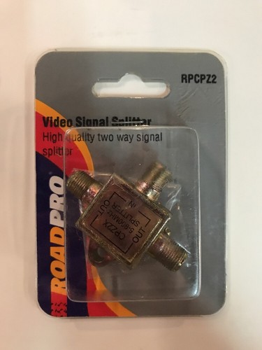 video signal splitter. High Quality Two Way Signal Splitter.  2 Pack