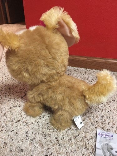 FurReal Friends Bouncy Puppy Dog Pup Barks Spins Plush fur 9