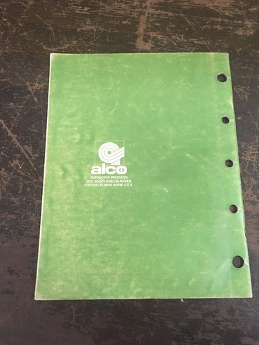 Vintage Alco 1977 Universal Joint Catalog No. 25060-D