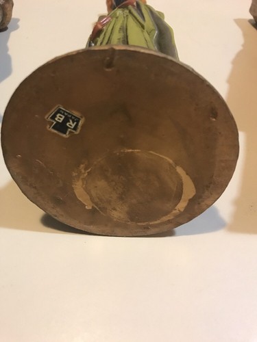 3 Vintage Large Wise Men Kings Christmas Nativity Japan Candlesticks 10 Inches