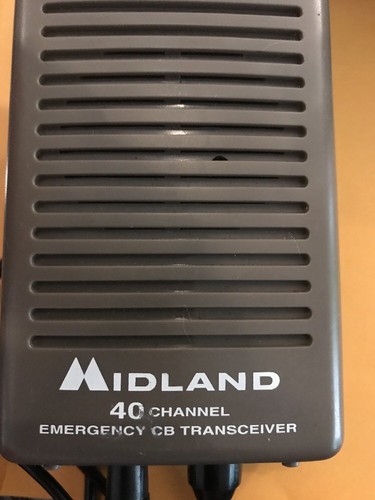 Midland 40 Channel Emergency CB Transceiver w/Antenna Car Adapter 77-909