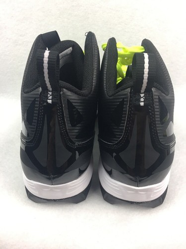 Under Armour Men's Cleats Size 13 Black White Armour Bound Football New O