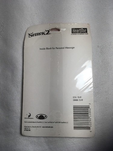 Heartline A Division Hallmark Cards 10 Thank You Notes Shrek 2