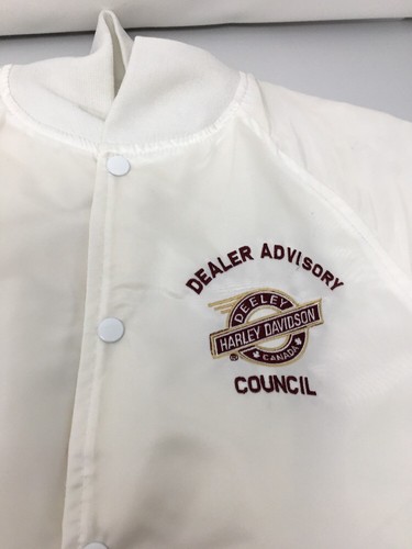 Vintage Harley Davidson Satin Deeley Council Jacket Men’s Medium