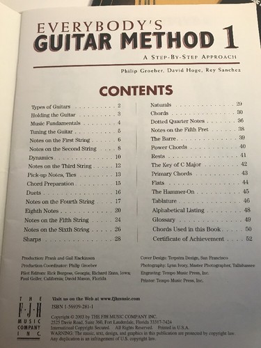 Learn to Play Guiter with this 3 book Lot, No CD included