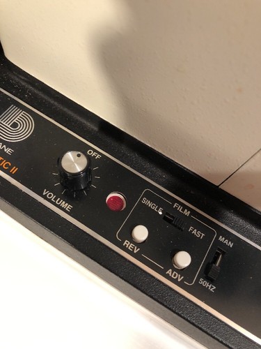 Dukane Micromatic II 28A81C Sound Filmstrip Projector with Case - Vintage