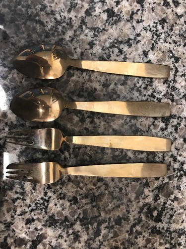 Vintage Cake Dessert Serving Set 19 Pc + Case Torii Gate NC