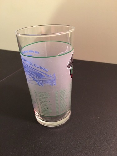 2000 Kentucky KY Derby Mint Julep Glass Churchill Downs.