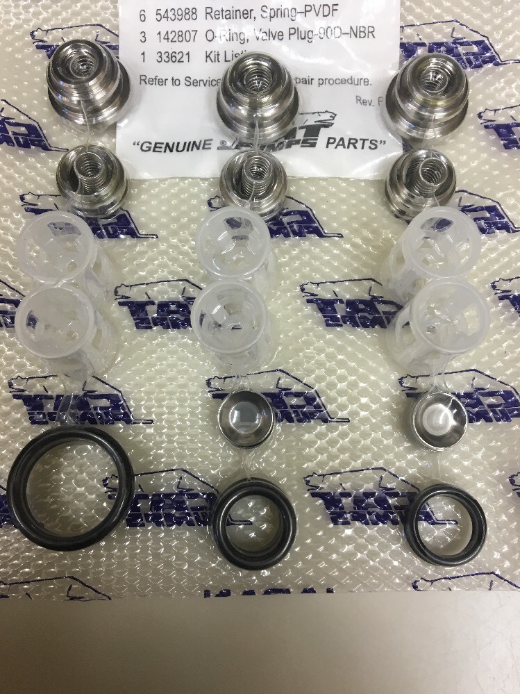 Cat Pumps 33057 Valve Kit OEM, Cat Pump 2DX, Cat Pump 3DX