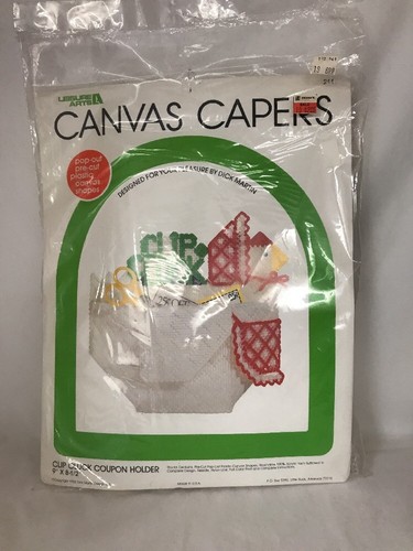 Chicken Coupon Holder Plastic Canvas Kit Clip Cluck Hen kitchen couponing