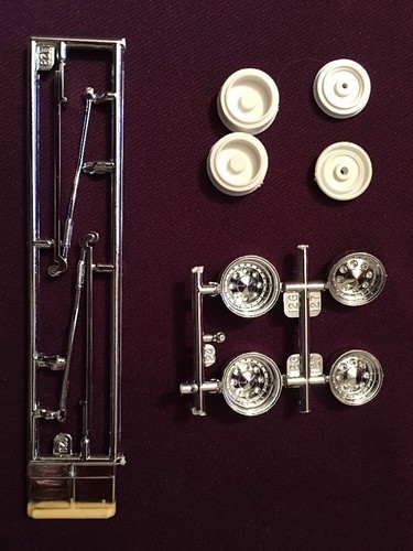 AMT/ERTL 1966 NOVA STREET MACHINE  1/25 SCALE JUNKYARD KIT #6769-RIMS+ ONLY (r1)