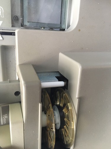 Minolta UC-2 Motorized Carrier Microfilm Reader Microfiche