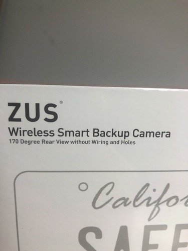 Nonda Zus Wireless Back Up Camera NEW 170 Degree Rear View