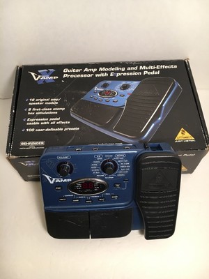 Effects Processor 1 0 Patches Behringer V Amp 2 Pro Library Effektgerate Multieffekte