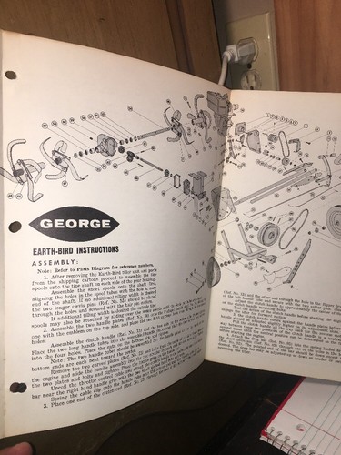 EARTH BIRD/George ROTARY TILLER 