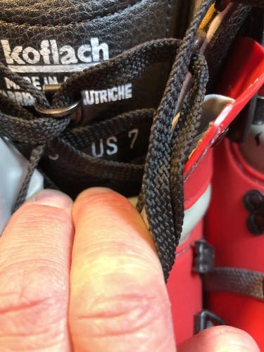 KOFLACH Vario Soft Mountaineering Climbing Boots Men's US Size Right 7 Left 6.5