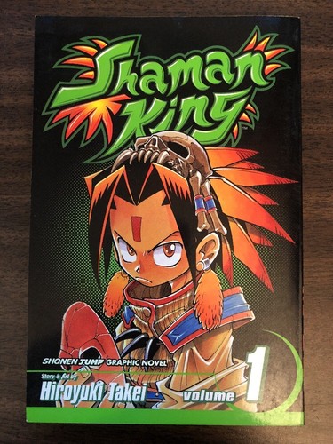 Shaman King Manga Comic Books Vol 1-3 Hiroyuki Takei