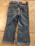 Levi's 517 Girl's 4T Stretch Flare Medium Blue Jeans Denim Pants Cotton