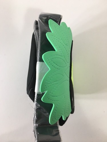 VICTORIA'S SECRET PINEAPPLE COOLER TOTE BLK/GREEN/NEON YELLOW NEW