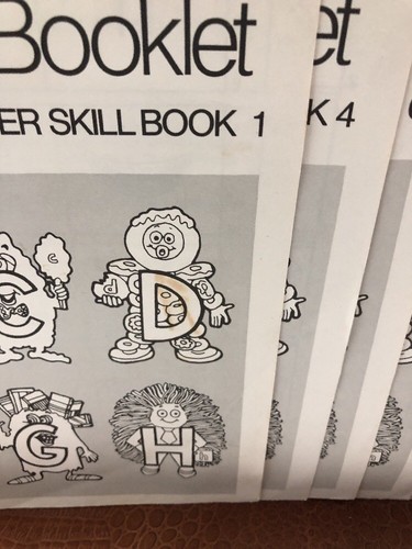 Letter People Skills Assessment Booklet lot use after skill books Lot of 13