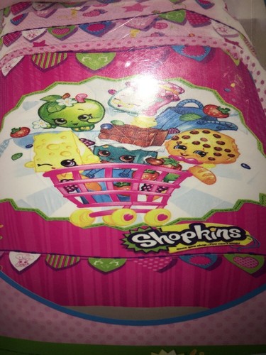 NEW Shopkins Twin/full Comforter