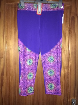 Girls New Balance Leggings New Tags Purple Age 16 Years Tight Leggings
