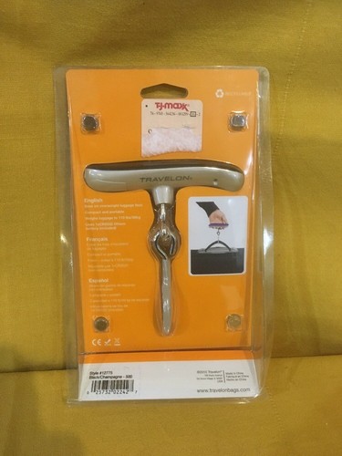 Travelon Luggage Scale Micro Digital Hanging Travel Weight Portable Hook New  AJ