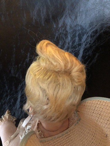 20” antique Schoenhut, fully jointed wood doll, incised signature