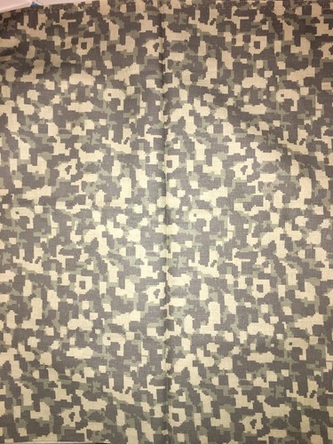 5 Yds Cotton Fabric Quilt DIGITAL CAMO Joan Pace Baker CAMOUFLAGE Cranston Print