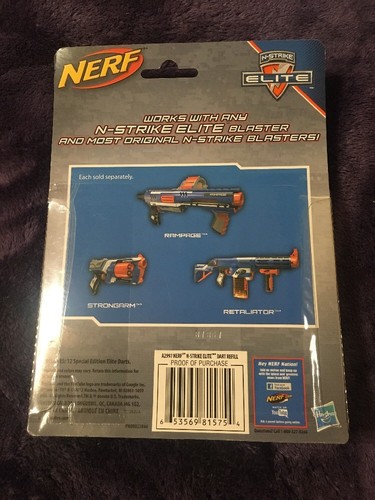 Nerf N-Strike Elite 12 Special Edition Elite Darts Pack (Gray)