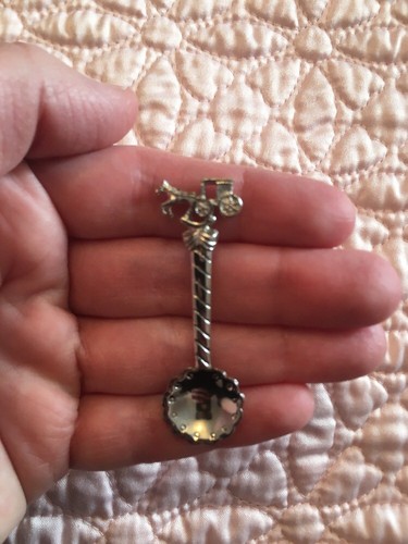 Small Horse And Buggy Souvenir Spoon