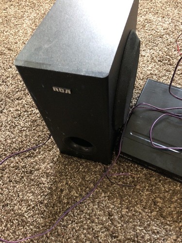 RCA 200W 5.1 Home Theater Surround Sound System/DVD Player, Aux and MP3 Inputs