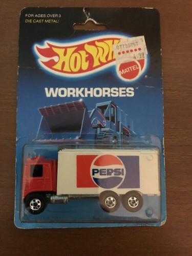ペプシ＊デリバリートラック＊1988年ビンテージHot Wheels Pepsi ペプシ＊デリバリートラック＊1988年ビンテージHot Wheels Pepsi