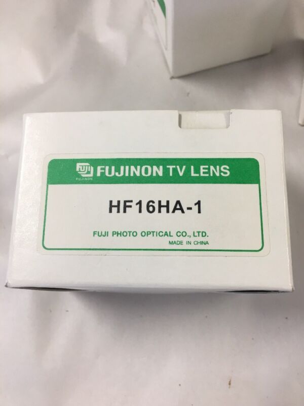 Fujinon Hf16ha-1 Tv Lens 1:1.4/16mm Cctv 16mm **new**