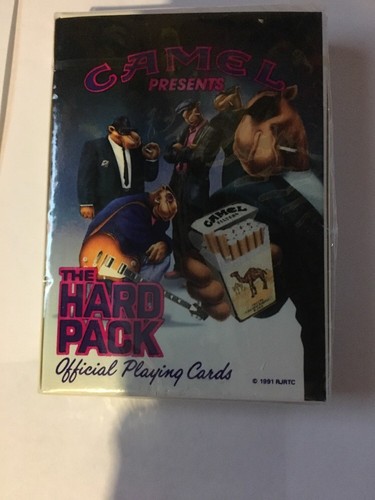 CAMEL PRESENTS THE HARD PACK OFFICIAL PLAYING CARDS 1991 SEALED DECK
