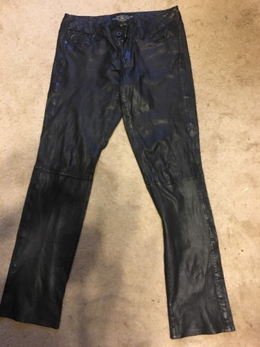 新品 未開封 lynch. GREEDY / UNDERNEATH Lucky Brand Low Rise Black Soft 100% Genuine Leather 4 27
