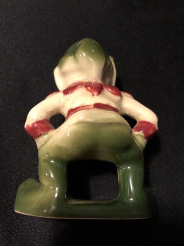 Lot of 2 Shawnee PIXIE ELF ELVES Hand-Painted CERAMIC Figures FIGURINES Japan