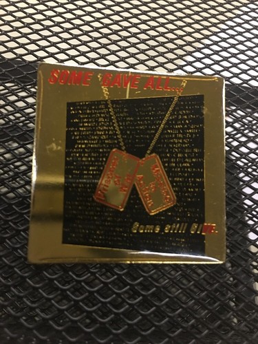 Vtg Some Gave All & Some Still Give Pin POW-MIA