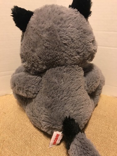 2 Aurora World Inc. Stuffed Plush Animal Raccoon And Fox Toys 10”