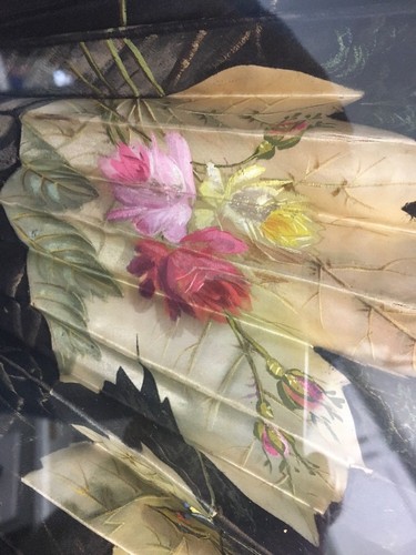 19th Century Hand Painted Fan 1880s